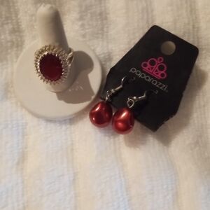 2pc earrings and ring set